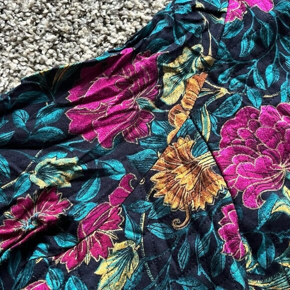 Vintage A.S. Elliot Cardigan Women 22W Floral Fairy Cottagecore Whimsical Jacket - Picture 5 of 8